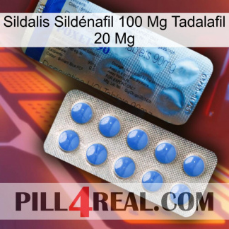 Sildalis Sildénafil 100 Mg Tadalafil 20 Mg 40